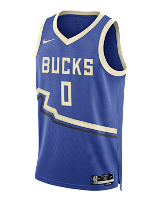 Мужские джерси Damian Lillard Milwaukee Bucks 2024/25 City Edition Nike Dri-FIT NBA Swingman Jersey