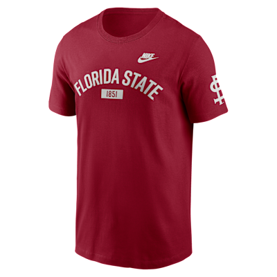 Florida State Legacy Arch 2-Hit Men's Nike College T-Shirt
