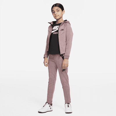 Nike Sportswear Tech Fleece Little Kids' Full-Zip Hoodie