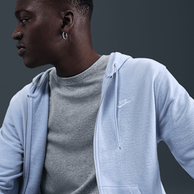 Nike Club Men's Full-Zip French Terry Hoodie