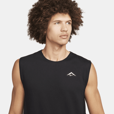 Ärmelloses Nike Solar Chase Dri-FIT-Laufoberteil für Herren