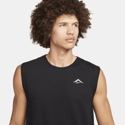 Playera de correr sin mangas Dri-FIT para hombre Nike Solar Chase