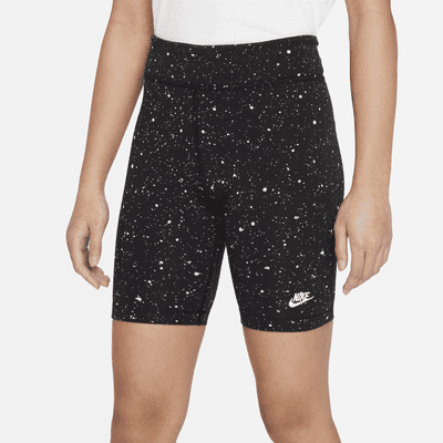 Nike Sportswear Big Kids' (Girls') Printed Bike Shorts