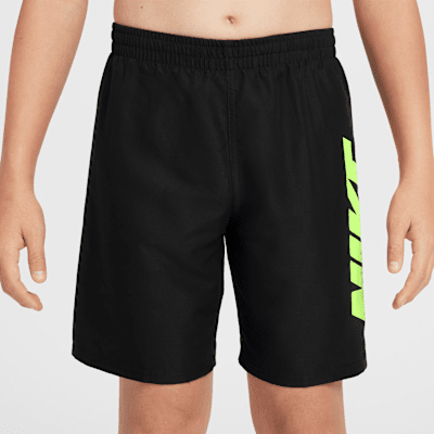 Nike Swim Breaker Big Kids' (Boys') 7" Brief-Lined Volley Shorts