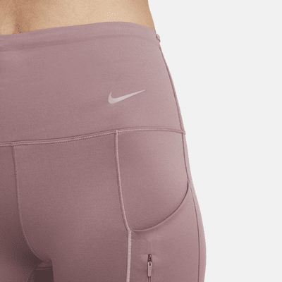 Nike Go Women's Firm-Support High-Waisted 7/8 Leggings with Pockets