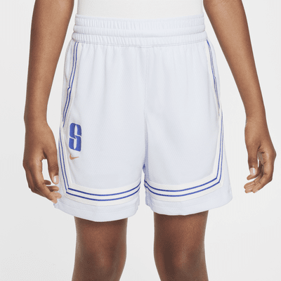 Shorts de básquetbol Dri-FIT para niña talla grande Sabrina