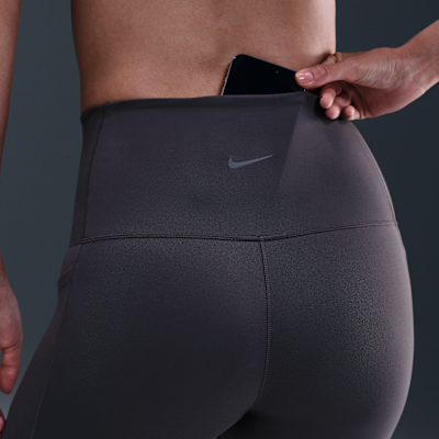 Shorts de ciclismo de maternidad Dri-FIT de tiro alto de 20 cm con bolsillos para mujer Nike (M) One