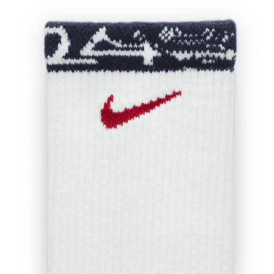 USA Everyday Nike gepolsterte Socken (2 Paar)