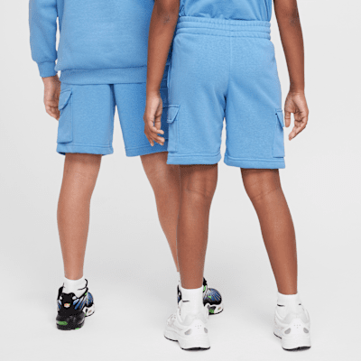 Nike Sportswear Club Big Kids' French Terry Cargo Shorts