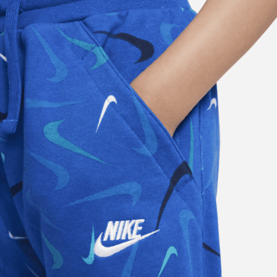 Nike Sportswear Club Big Kids' (Boys') French Terry Printed Joggers