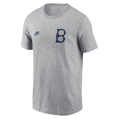 Brooklyn Dodgers Cooperstown 2-Hit Large Logo Men's Nike MLB T-Shirt from Nike - $45