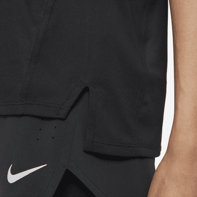 Nike Dri-FIT Race Part superior de màniga curta de running - Dona