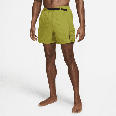 Nike Men's 5" Belted Packable Swim Trunks