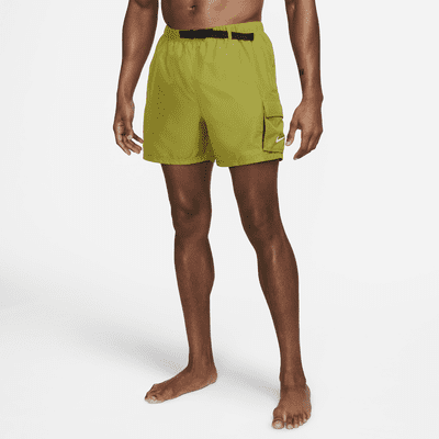 privado barril Molester Nike Men's 5" Belted Packable Swim Trunks. Nike.com
