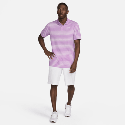 Polo de golf a rayas para hombre Nike Dri-FIT Victory