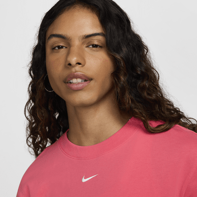 Vestido tipo playera oversized para mujer Nike Sportswear Chill Knit