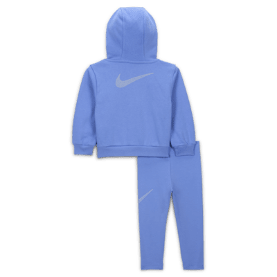 Nike Shine Baby (12-24M) Full-Zip Hoodie and Leggings Set