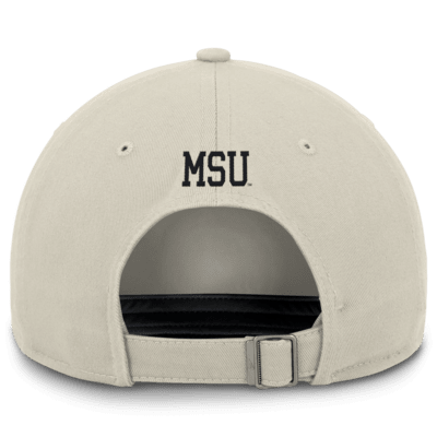 Gorra universitaria Nike Dri-FIT ajustable para hombre Michigan State Spartans Legacy Club Swoosh