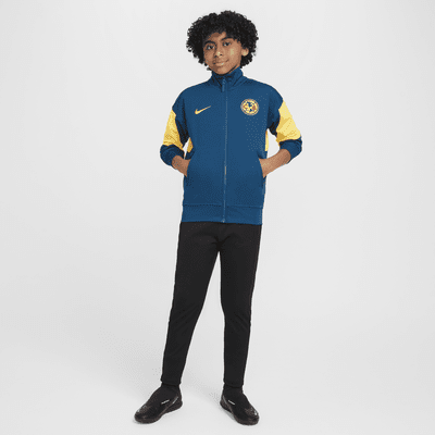 Chamarra Anthem de fútbol Nike Dri-FIT para niños talla grande Club América Academy Pro