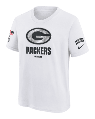 Подростковая футболка Green Bay Packers Salute to Service Primary Edge Legend Big Kids' Nike Dri-FIT NFL