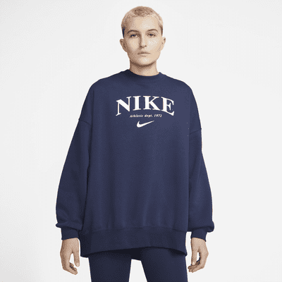 nike dark blue essentials crew neck sweatshirt