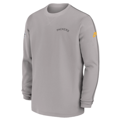 Green Bay Packers Logo Coach Men’s Nike NFL Long-Sleeve Top