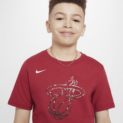 Miami Heat Essential Older Kids' (Boys') Nike NBA T-Shirt