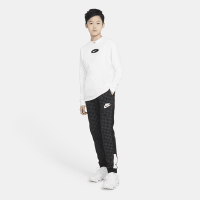 Pantalones de tejido Fleece para niño talla grande Nike Sportswear