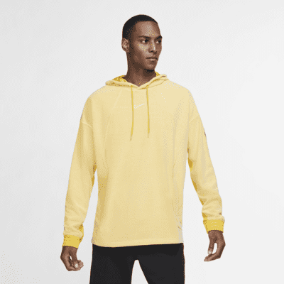 Nike Hoodie in Yellow for Men