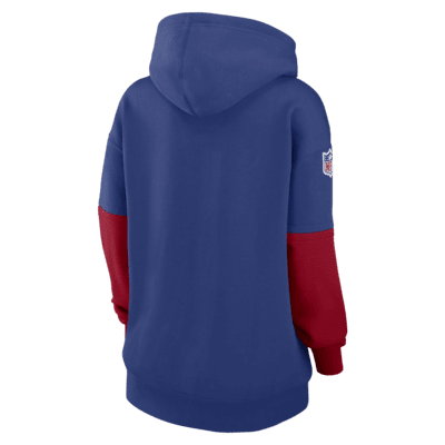 New York Giants Sideline Essential Women's Nike NFL Pullover Hoodie