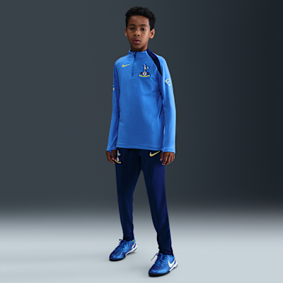 Haut d'entraînement de foot en maille Nike Dri-FIT Total 90 Tottenham Hotspur Strike 3e tenue pour ado