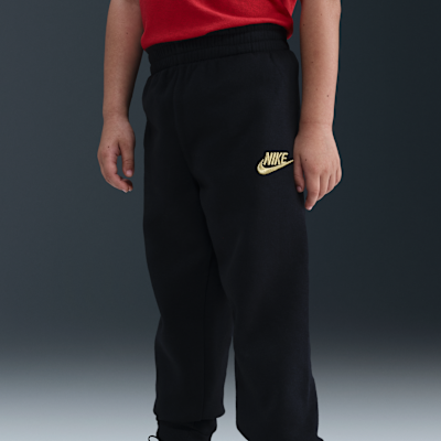 Todelt Nike Glow With Me-sæt i letvægtsfleece til mindre børn