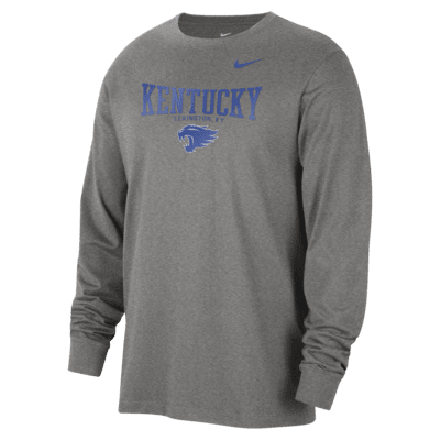 Kentucky Men's Nike College Crew-Neck Long-Sleeve T-Shirt. Nike.com