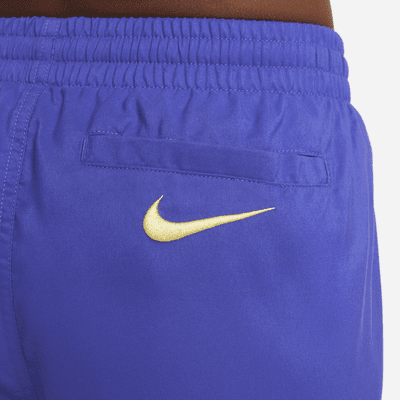 Shorts de vóleibol de 10 cm para niño talla grande Nike Swim Scribble