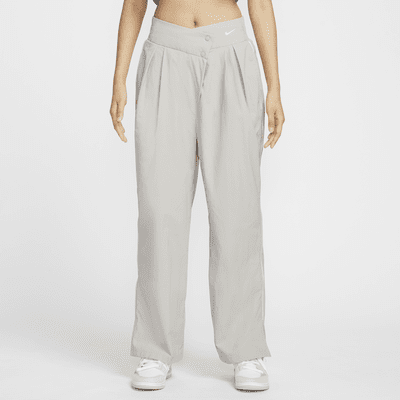 Nike Sportswear Collection Women's Mid-Rise Repel Asymmetrical-Waist Trousers