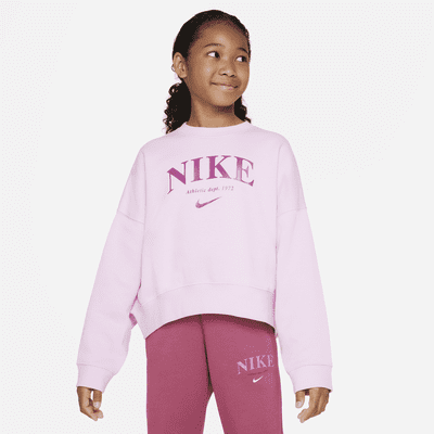 trolebús azufre Pensativo Nike Sportswear Trend Sudadera de chándal de tejido Fleece - Niña. Nike ES