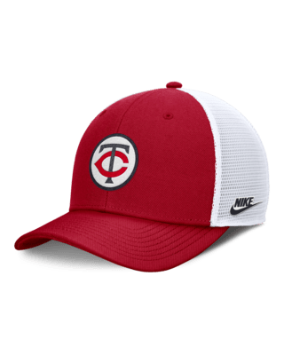 Мужские  Minnesota Twins Cooperstown Rise Nike Dri-FIT MLB Trucker Adjustable Hat