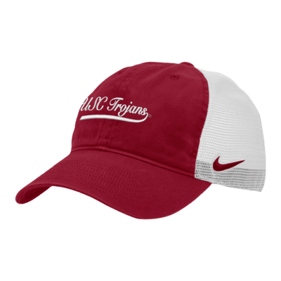 Gorra de rejilla universitaria Nike USC Heritage86