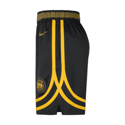 Ανδρικό σορτς Nike Dri-FIT NBA Swingman Γκόλντεν Στέιτ Ουόριορς 2023/24 City Edition