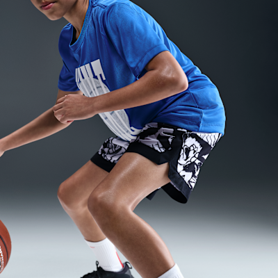 Shorts de básquetbol Dri-FIT para niños talla grande Nike Court