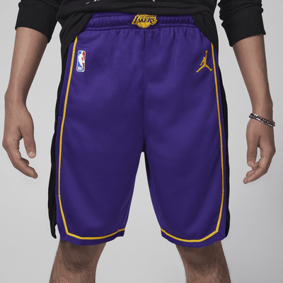 Spodenki do koszykówki dla dużych dzieci Jordan NBA Swingman Los Angeles Lakers Statement Edition