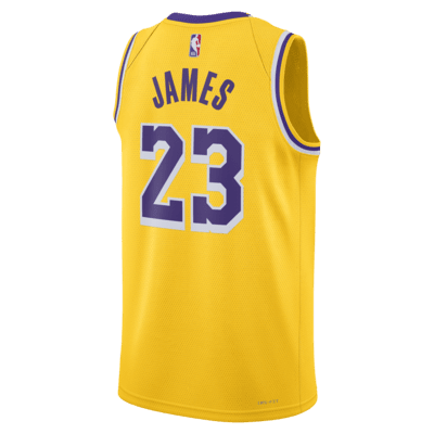 Los Angeles Lakers Icon Edition 2022/23 Men's Nike Dri-FIT NBA Swingman Jersey