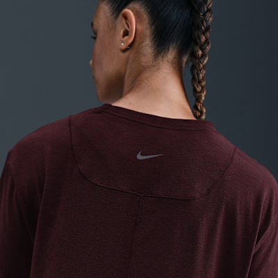 Nike One Relaxed Women's Dri-FIT Cropped Short-Sleeve Top