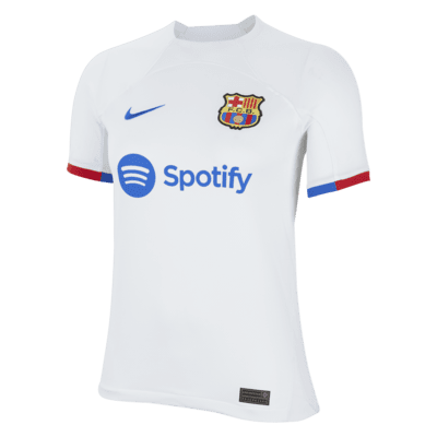 Ronald Araujo Barcelona 2023/24 Stadium Away Big Kids' Nike Dri-FIT ...