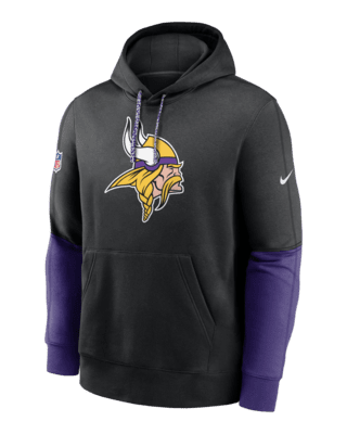 Мужское худи Minnesota Vikings Sideline Team Issue Club Nike NFL Pullover Hoodie