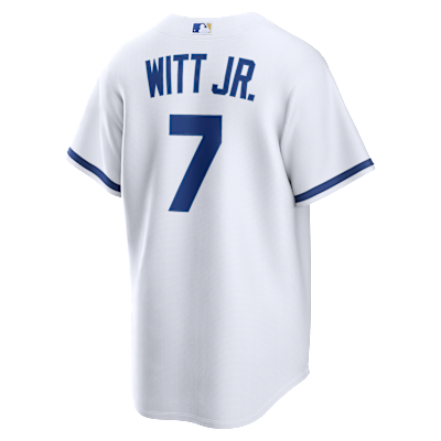 Jersey Nike de la MLB Replica para hombre Bobby Witt Jr. Kansas City Royals