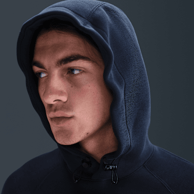 Sudadera con gorro sin cierre de fútbol Nike de tejido Fleece para hombre USMNT Tech