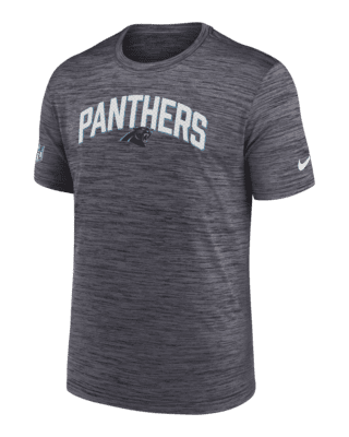 Nike Men's Dri-fit Velocity Athletic Stack (nfl Carolina Panthers) T-shirt  In White