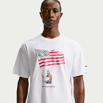 LeBron "Old Glory" Nike Men's Basketball T-Shirt from Nike - $55