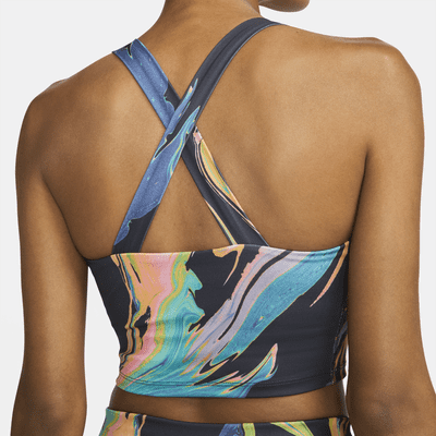 Nike Aurora Women's Cropped Marbled Tank